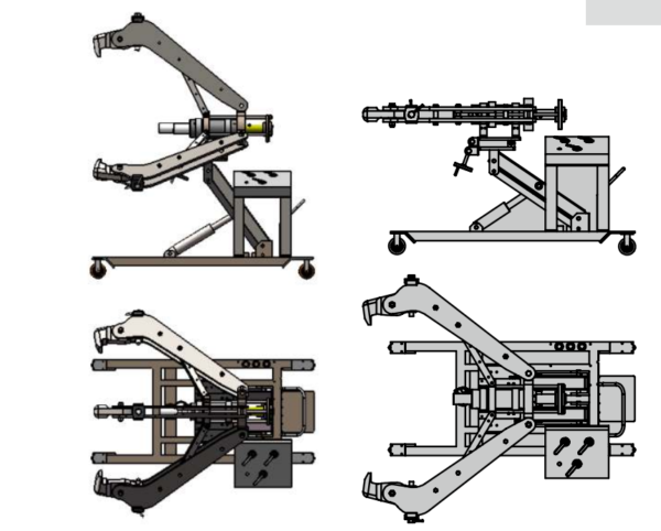 2 JAWS HYDRAULIC PULLER